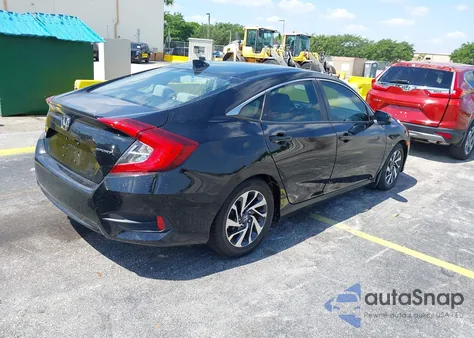2018 Honda Civic Ex from USA, damaged, VIN 19XFC2F80JE004441